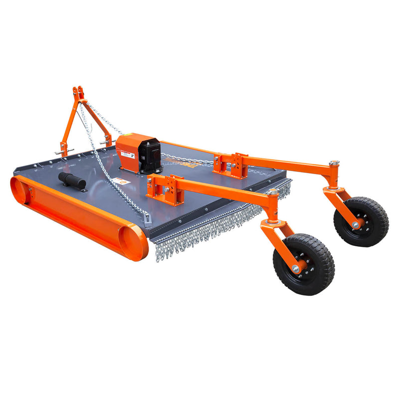 TMG Industrial 70” 3-Point Hitch Slasher Topper Mower, Category 1 & 2, PTO Shaft Included, TMG-TST70